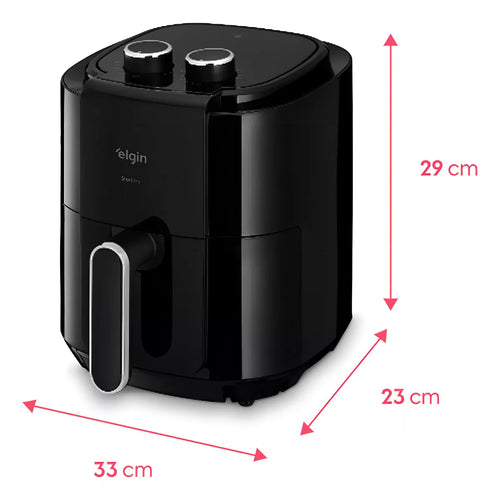 Imagem 2 de 12 de Fritadeira Air Fryer Elétrica Start Fry 3,5l 110v & 220v Elgin clip-icon