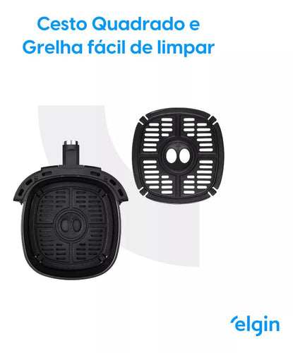 Imagem 5 de 12 de Fritadeira Air Fryer Elétrica Start Fry 3,5l 110v & 220v Elgin clip-icon