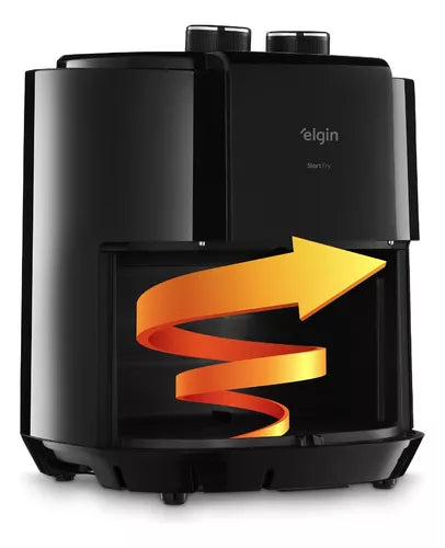 Imagem 9 de 12 de Fritadeira Air Fryer Elétrica Start Fry 3,5l 110v & 220v Elgin clip-icon